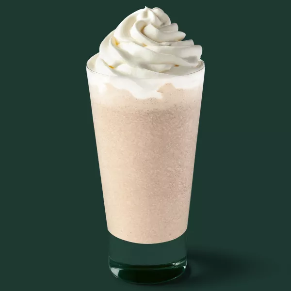 White chocolate mocha frappuccino